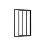 Puerta Ventana PVC Negro DVH 140x205 - Imagen 6
