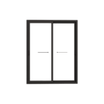Puerta Ventana PVC Negro DVH 160x205 - Imagen 4