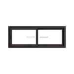 Ventana PVC Negro DVH 160 x 60cm - Imagen 4