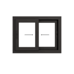 Ventana PVC Negro DVH 80 x 60cm - Imagen 5