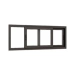 Ventana PVC Gris Antracita DVH 160x60 - Imagen 6