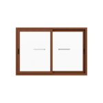 Ventana PVC Roble Claro DVH 180x120 - Imagen 5