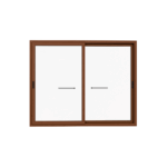 Ventana PVC Roble Claro DVH 200x160 - Imagen 3