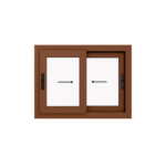 Ventana PVC Roble Claro DVH 80x60 - Imagen 4