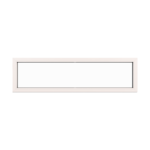 Ventana Fija PVC Blanco DVH 160x40 - Imagen 3