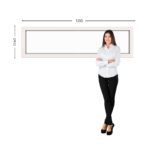 Abertura STK Blanca 160x40
