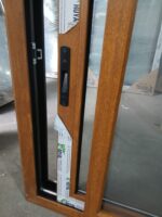 Ventana corrediza PVC Roble 160x100 - Imagen 3
