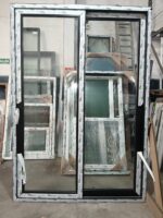 Ventana corrediza PVC negra 165x236 cm DVH - Imagen 3
