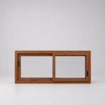 ventana pvc roble