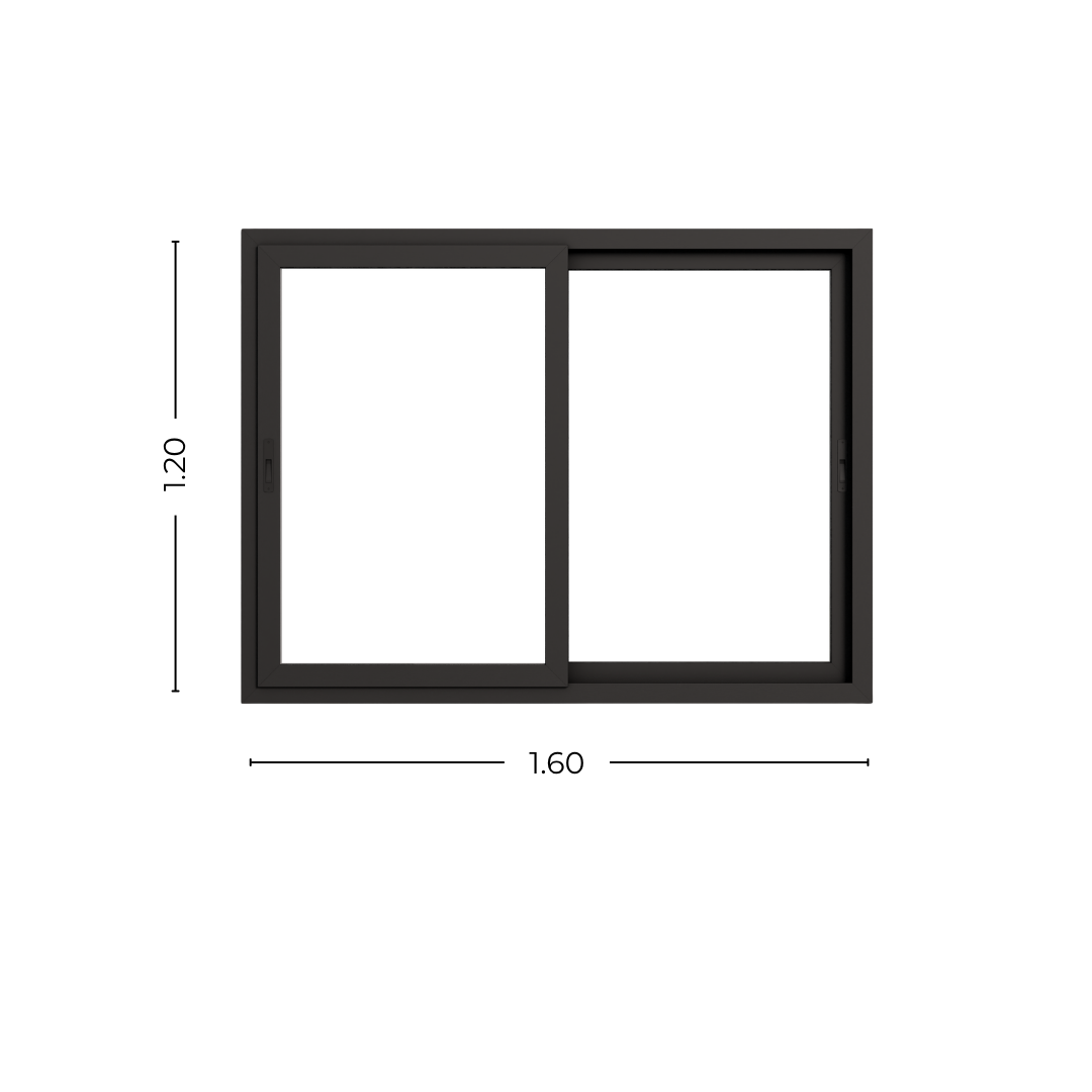 STKC160120 - GFN - Medidas ventana pvc negro